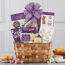 Purple Pleasures: Gourmet Delights Gift Basket - £71.86 GBP