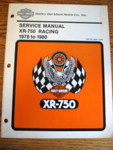 1978 1979 1980 Harley-Davidson XR-750 Racing Service Shop Repair Manual NOS - £92.99 GBP