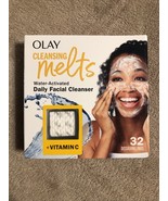 Olay Foaming Face Cleansing Melts Vitamin C Tones Refreshes Cleans 32 Count - $167.15 MXN
