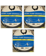 Discharge Hose Kit 1-1/4&quot; D x 24&#39; L Plastic - Prinsco SK2400DIU (3-Pack) - $58.41