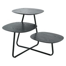 LeisureMod Hazelton Modern Multi-Top End Tables with Manufactured Wood T... - $136.04