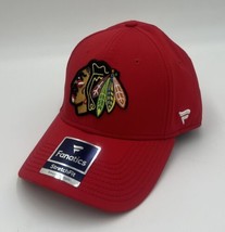 NEW Fanatics Chicago Blackhawks NHL StrectFit Trucker Hat Red Small-Medium - $18.99