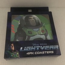 New Disney Pixar Lightyear 4PK Coasters - $9.86