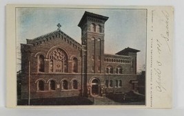 Frankford Philadelphia PA Rahoboth M.E. Church 1907 Postcard S6 - £10.23 GBP