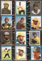 1981-83 Pittsburgh Pirates 20 Diff Topps Stickers Willie Stargell Madlock Parker - £2.01 GBP