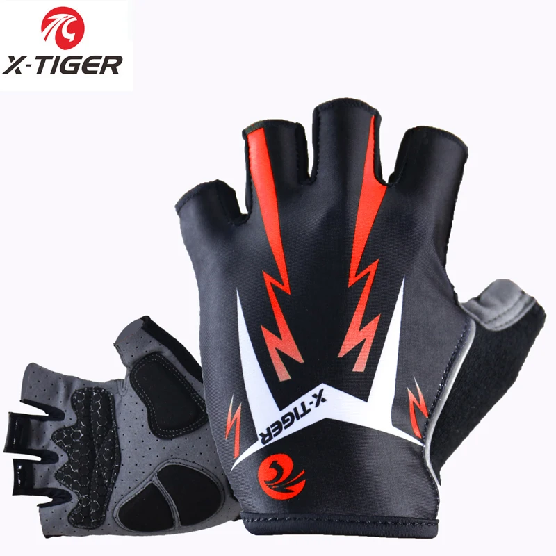 X-Tiger Cycling Gloves Mens MTB Road Gloves Reflective Mountain Bike Half Finger - £113.14 GBP