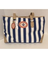 Water Proof Anchor Stripped Tote Bag $49.00 made in usa - £38.71 GBP