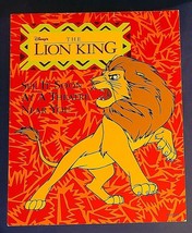 The Lion King 1994 cardboard movie poster double sided  14&quot; X 11&quot; Disney - $5.95