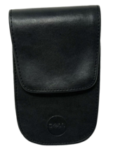 DELL Calculator/Phone Leather Belt Pouch Clip Black - $12.34