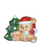 Vintage Christmas Bear &amp; Christmas Tree Cookie Jar - $29.99