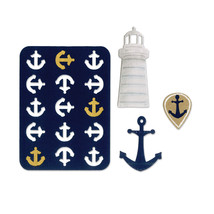 Sizzix Life Made Simple Collection Thinlits Die Nautical - £29.64 GBP