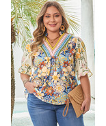 Multicolour Striped Exposed Seam Colorblock Patchwork Plus Size Sweater - $431.13 MXN
