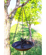 Cast Iron Love Bird On Branch Sunflower Basin Hanging Garden Bird Bath F... - €23,24 EUR Cast Iron Love Bird On Branch Sunflower Basin Hanging Garden Bird Bath F... - €23,24 EUR
