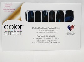 Color Street WOOD YOU RATHER? FMC256 Nail Polish Strips 16 Peel Green Ma... - $12.99
