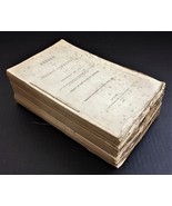1847 antique NEW YORK STATE CANAL FRAUD history report foldout charts un... - £112.77 GBP