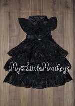 NEW Girls Witch Black Dress Halloween Costume - £10.04 GBP