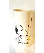 Vintage Snoopy Woodstock Peanuts Love Is What Its All About Tall Mug Whi... - $18.99