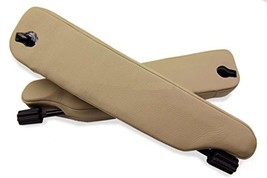 DSV Fits 1996-2002 Land Rover Range Rover P38 Real Beige Leather Seat Armrest Co - $59.09