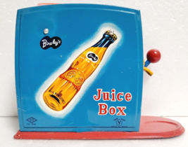 YONEZAWA Tin Toy Juice Box Bireleys Orange Vintage Old Toy Made in Japan - £153.63 GBP