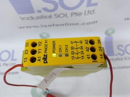 Pilz PNOZ X1 Single-Channel Safety Relay 24V AC/DC PNOZX12VAC/DC 3n/o 1n/c - €264,60 EUR