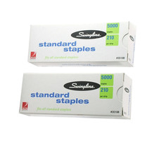Lot of 2 Swingline Standard Staples 5000 /Box 210/Strip 1/4&quot; Length ACCO - £1.58 GBP