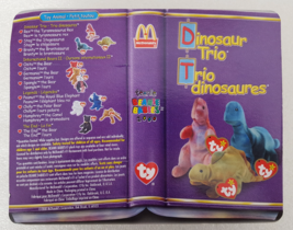 McDonalds 2000 ty Bronty the Brontosaurus teenie Beanie Babies Plush Meal Toy - £3.90 GBP