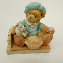 Cherished Teddies Bear Figurine Little Jack Horner 1993 624780 Hillman QAKP9 - £3.95 GBP