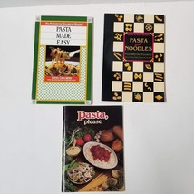 3 Pasta Cookbooks Illustrated Easy Recipe Paperback Cook Book Lot Country Woman - £6.38 GBP