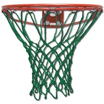 Krazy Netz Heavy Duty Dark Green Colored Basketball Rim Goal Net Universal - £12.54 GBP