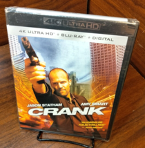 Crank (4K/Blu-ray/Digital, 2006) Jason Statham-Brand NEW (Sealed) Free Shipping - £15.81 GBP