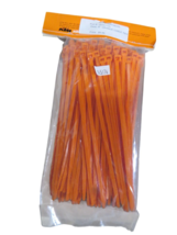 KTM Orange Cable Ties 8 inch 100 Pack U6951130 NEW OEM - $10.84