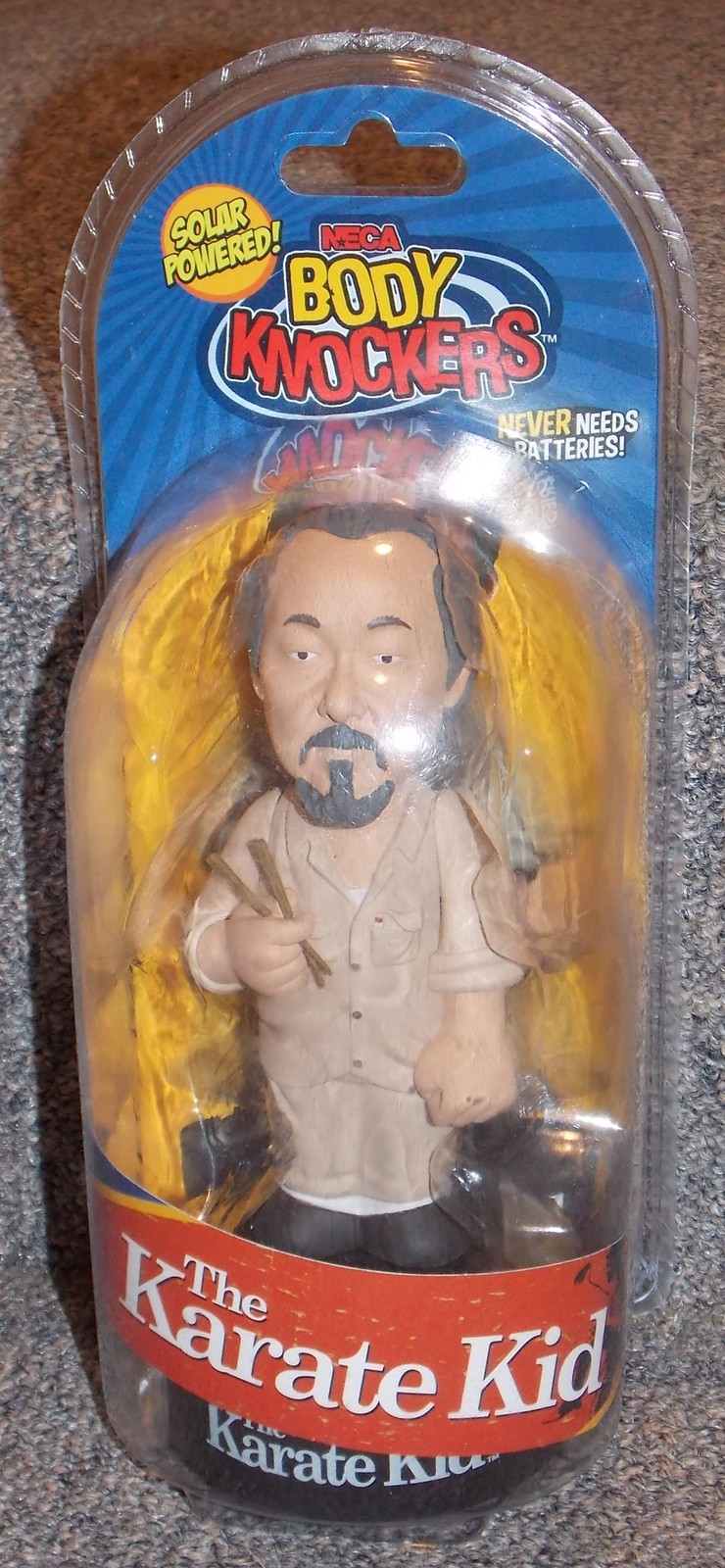 Primary image for 2019 NECA Body Knockers Karate Kid MR Miyagi Figure New In The Package