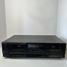 Sony Stereo Cassette Deck TC-W31 Tested Powers On FOR PARTS NOT WORKING ... - $31.23