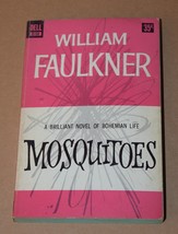 MOSQUITOES - by William Faulkner Vintage Dell Paperback 1957 - $12.86