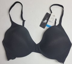 NWT New Natori 731222 Plush Full Fit Convertible Bra Black Size 30DDD $72 - $39.99