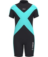 Hevto Wetsuits Kids and Youth Full Shorty Wet Suit 3/2mm Neoprene ~NEW~ ... - $912.32 MXN