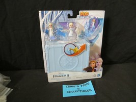 Disney Frozen II Ahtohallan Pop Adventures Elsa mini figures playset with case - £23.25 GBP