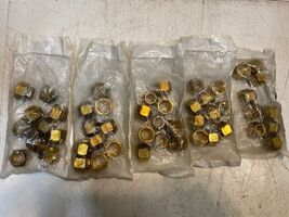 5 Bags of Anderson Fittings NS4-8 | 1/2 Short FGD Nuts (49 Pieces Total) - $1,363.14 MXN