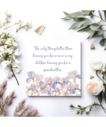 Personalized Iris Mother&#39;s Day Card, Birthday Card - £7.17 GBP