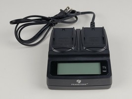 Pearstone Dual Compact Charger LCD Display for Canon LP-E6 Camera Batteries - $23.75