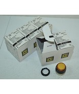 Square D Illuminated Yellow/Amber Pilot Light Bezel Lot of 5 Model# D8V - $65.37 CAD