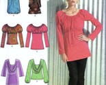 Simplicity 3682 Misses&#39; Knit Tunic and Tops with Sleeve Variations Sewin... - £5.43 GBP