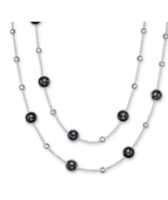 IPPOLITA Sterling Silver Rock Candy Mini Lollipop and Ball Necklace Blac... - $525.00