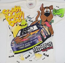 Vintage Scooby Doo Cartoon Network NASCAR Wacky Racing T Shirt All Over Print L - £251.80 GBP
