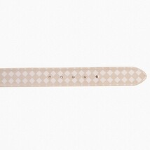 The Cenova White Calfskin Belt image 7
