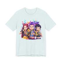 K-Pop Demon Hunters Eating Ramen – Anime Graphic Tee - $29.95