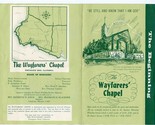 Wayfarer&#39;s Chapel Brochure Portuguese Bend California 1958 - $21.78