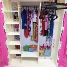 Barbie Fashionistas Ultimate Closet Portable Playset (Incomplete) + Some Clothes - £20.54 GBP