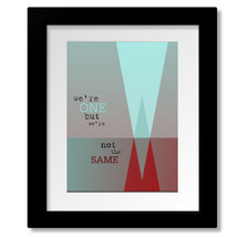 One by U2 - Classic Rock Music Love Song Lyric Art Print, Canvas, or Plaque - £15.01 GBP+