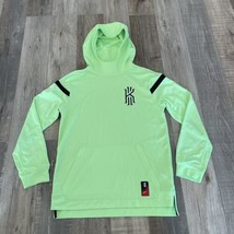 Nike Kid&#39;s Kyrie Irving Pullover Hoodie Dri-Fit Neon Green Size S - £17.43 GBP